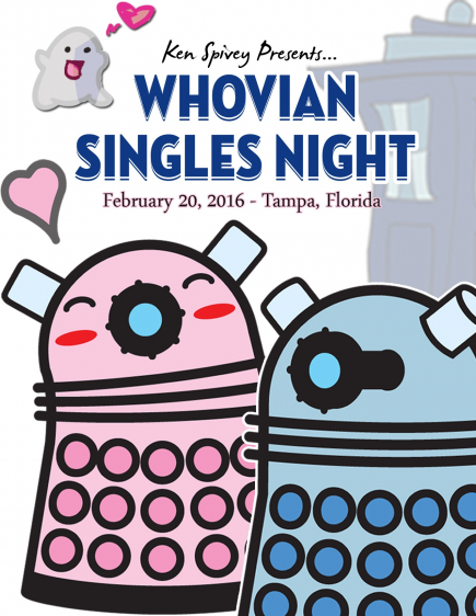 50% Off Deluxe General Admission to Whovian Singles Night Dr. Who Speed Dating Event