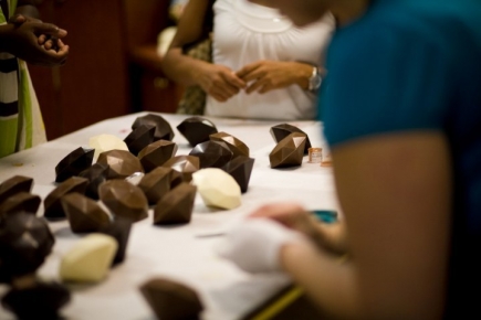 More than 50% off a pound of fresh local chocolate at Schakolad Chocolate Factory Tampa
