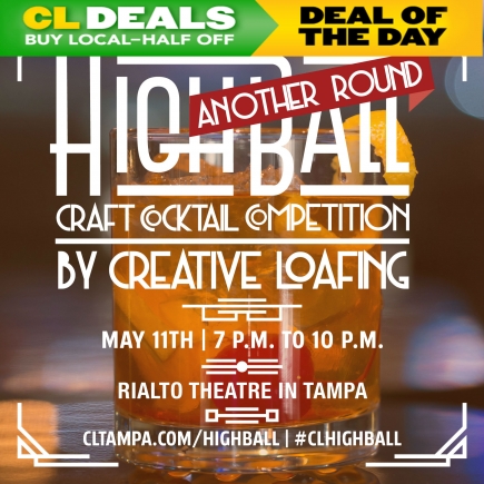 2-4-1 GA Tix to Creative Loafing's HighBall Another Round Craft Cocktail Competition 5/11/17