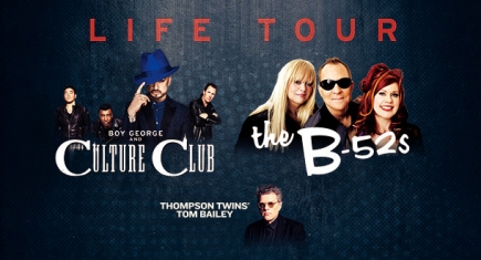 50% Off Tickets to The Life Tour Featuring Boy George and Culture Club, The B52s, and Thompson Twins' Tom Bailey