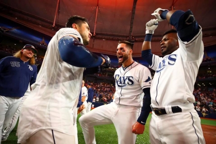 50% Off Lower Box Section 124 Row L Ticket to Rays vs. White Sox on 7/19/19