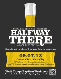 50% off Tampa Bay Beer Week's "Halfway There" Rare Beer Festival