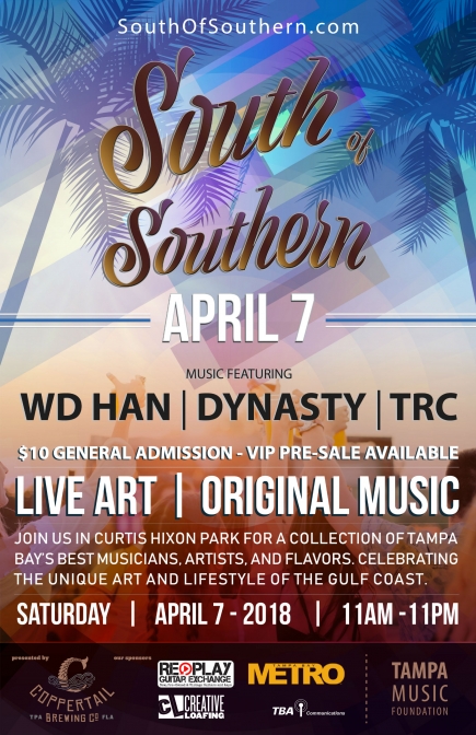 50 Off Vip Admission To South Of Southern At Curtis Hixon Park Cl Deals