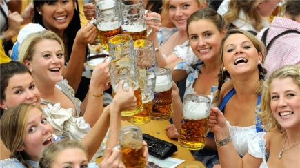 2-4-1 Tickets to the German American Society: 2018 Oktoberfest Plus Two Glasses of Imported German Beer + Two Pretzels