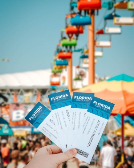 50% off Admission + Ride Armband at The 2020 Florida State Fair