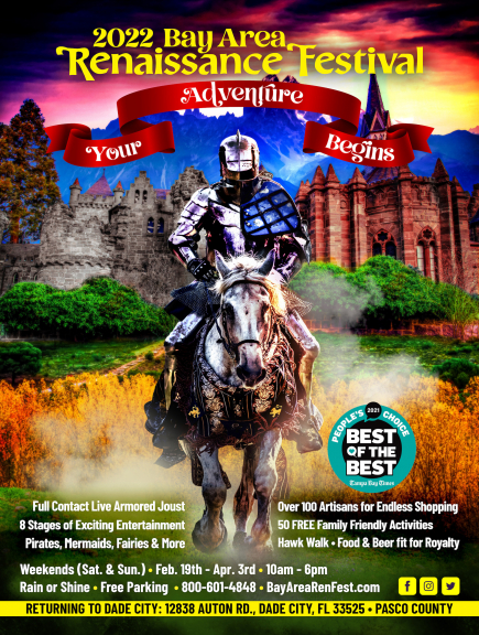 50% off Admission to the Bay Area Renaissance Festival 2022 ($22.95 ticket for $11.50)