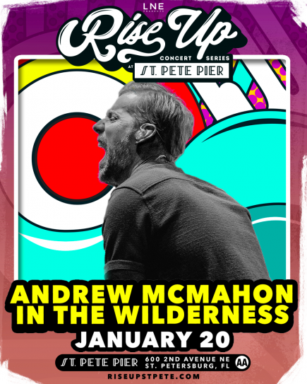 50% Off VIP Admission to Andrew McMahon in the Wilderness at St. Pete Pier